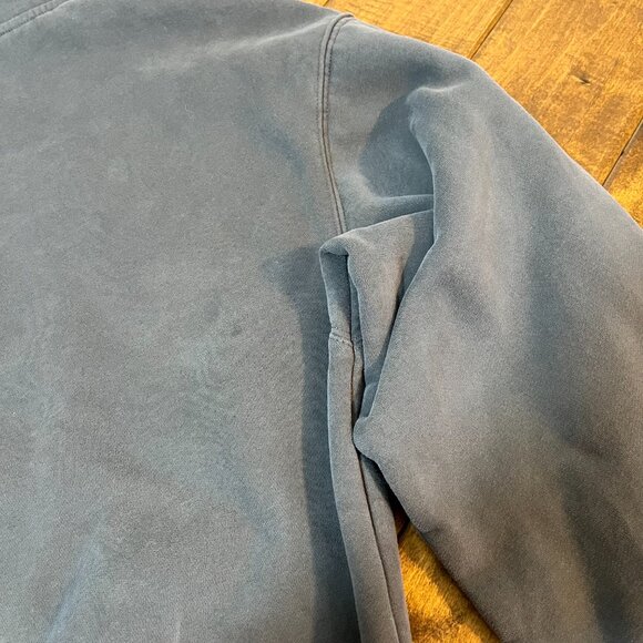 Comfrt Minimalist Hoodie Gray Size Small Oversized Sweatshirt Cozy Loungewear - Picture 9 of 11